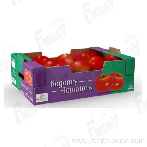 Custom Vegetable Fruit Packing Carton Box